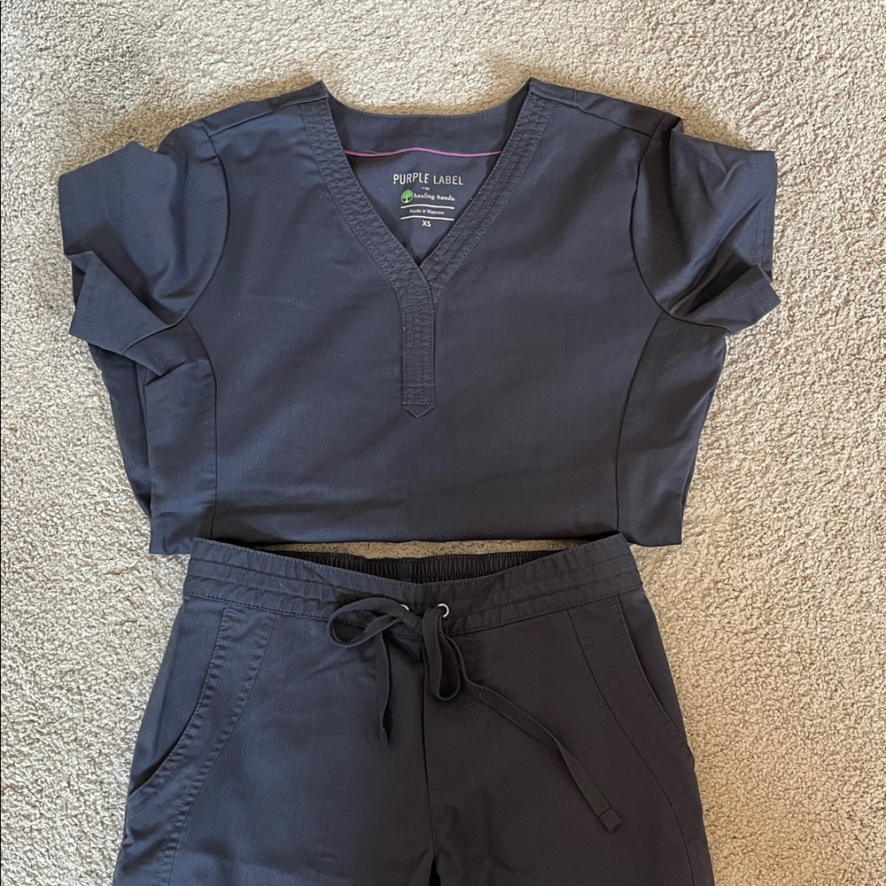 Healing Hands Pewter Scrub Set